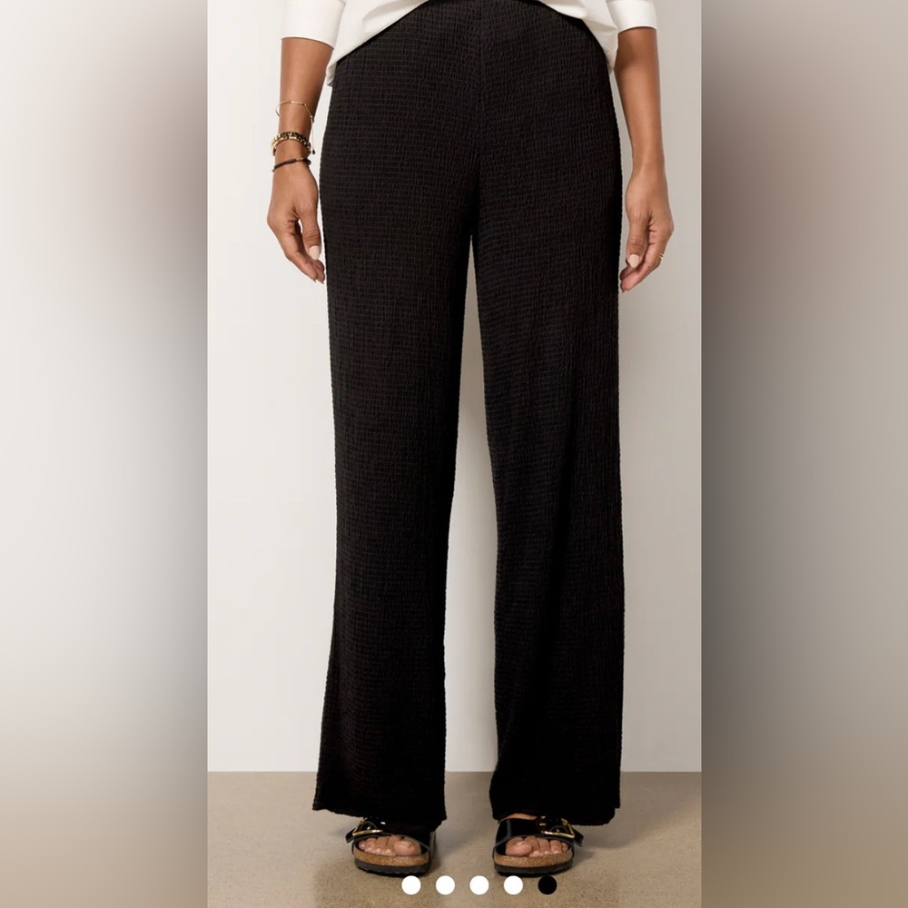 Evereve Cloth & Stone Jordan Wide Leg Pull on Pant Size Small NWT